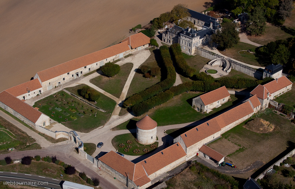 Le domaine vu du ciel